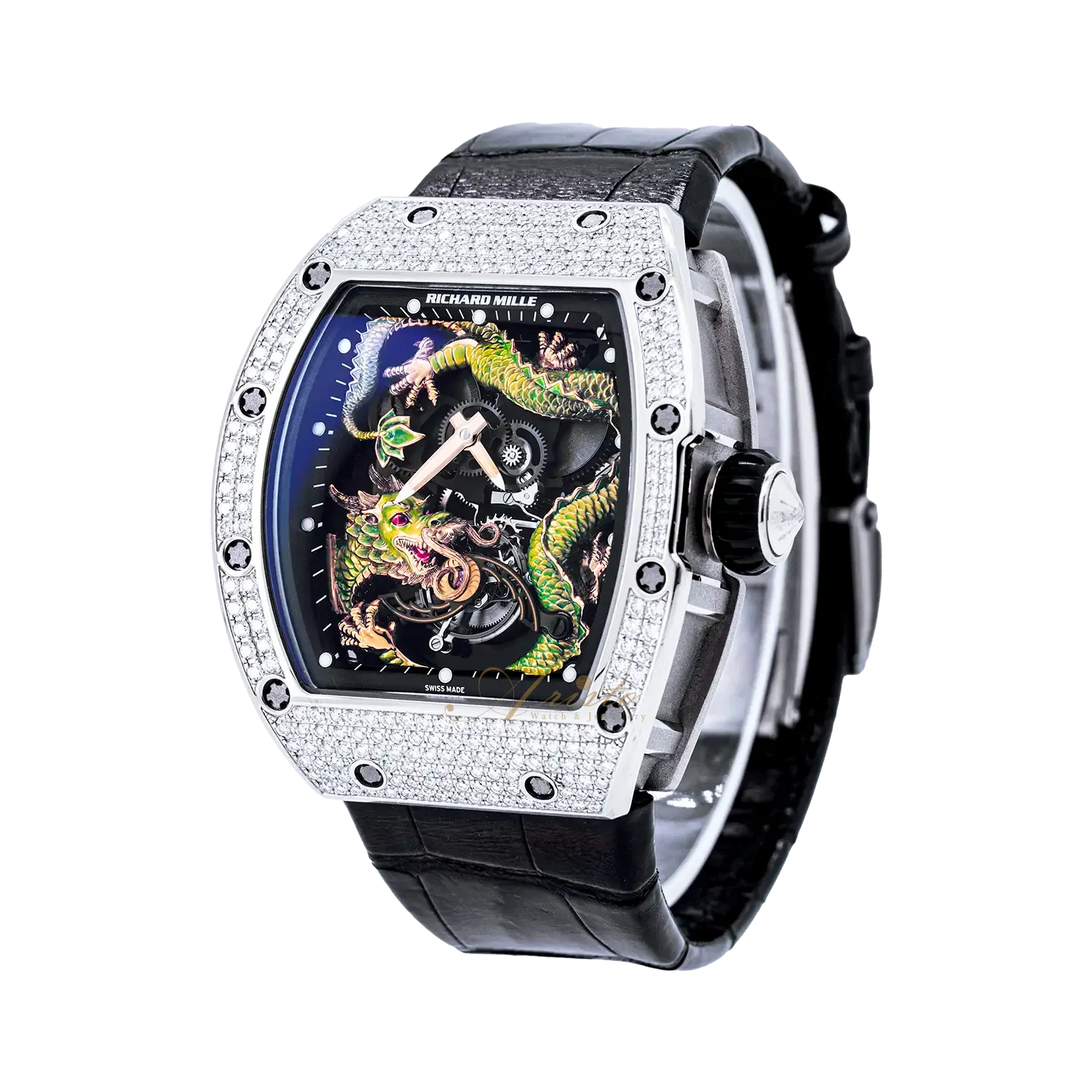 RM057 WG Full Setting Green Dragon image 2