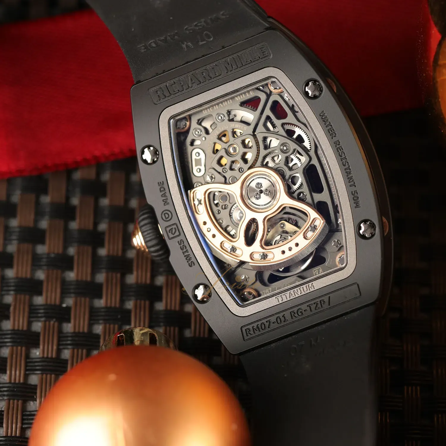 RM07-01 ATZ Black Ceramic Onyx image 8