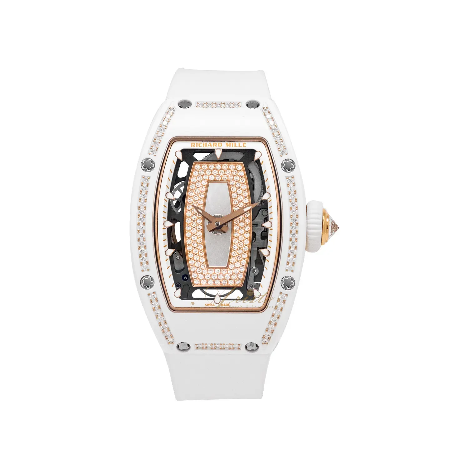 RM07-01 ATZ White Ceramic One Row Pearl