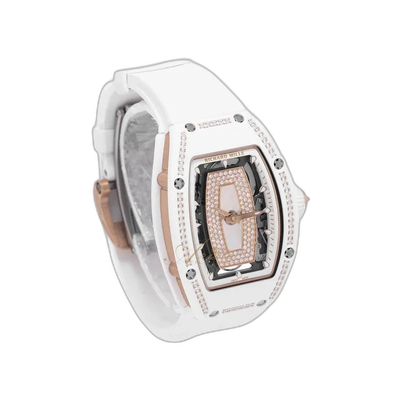 RM07-01 ATZ White Ceramic One Row Pearl image 3