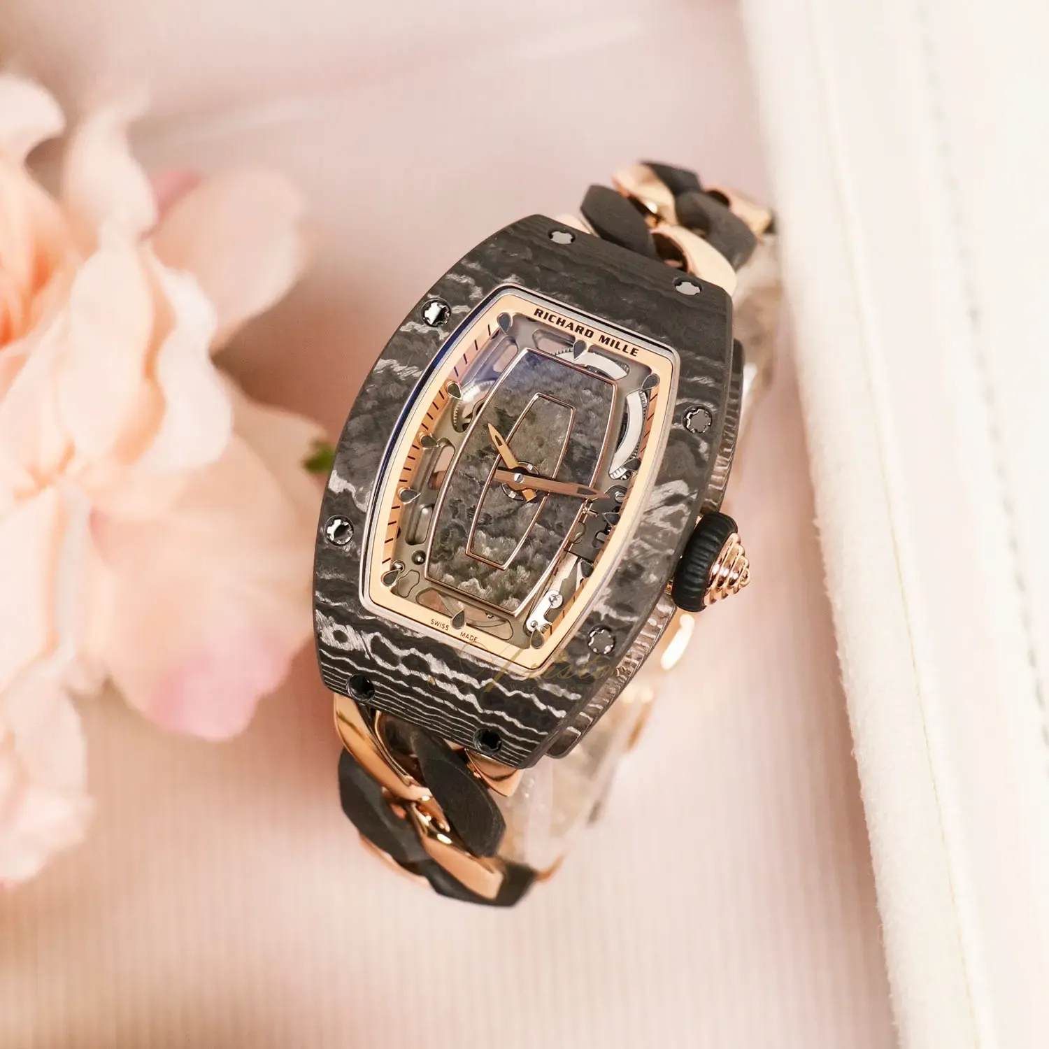 RM07-01 Carbon TPT RG+TPT bracelet image 3