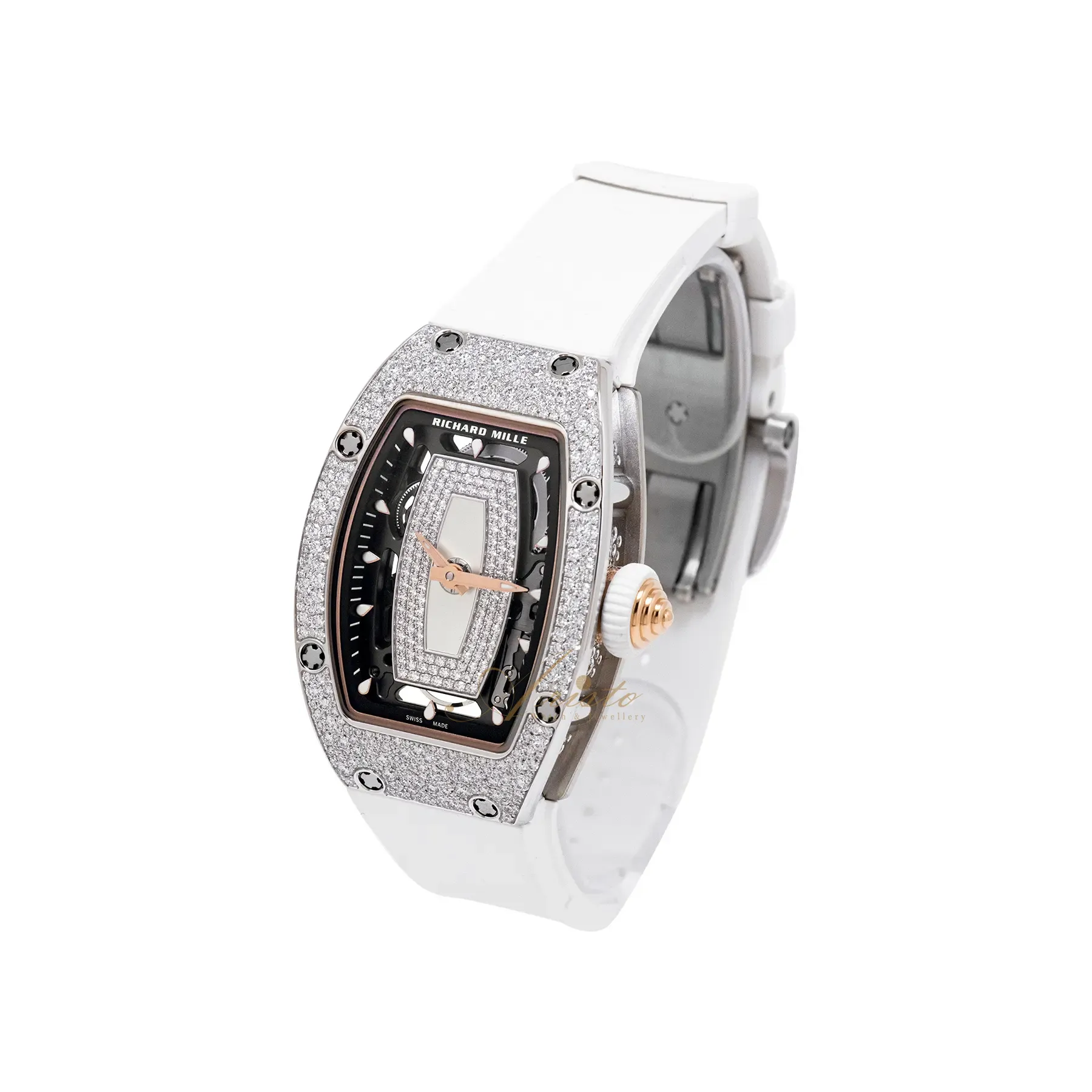 RICHARD MILLE RM07-01 WG Snow Setting Pearl Aristo Watch