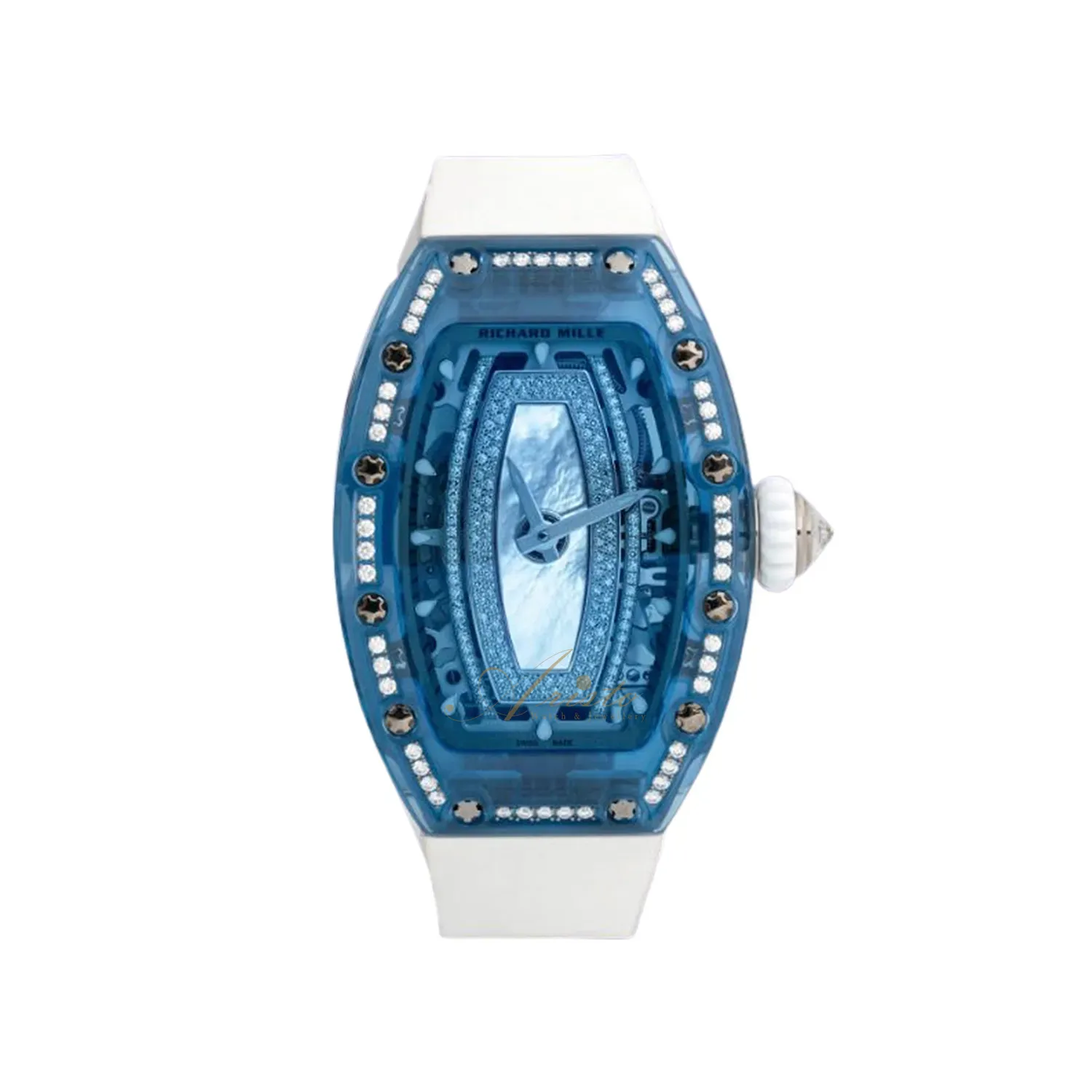 RM07-02 Blue Sapphire One Row