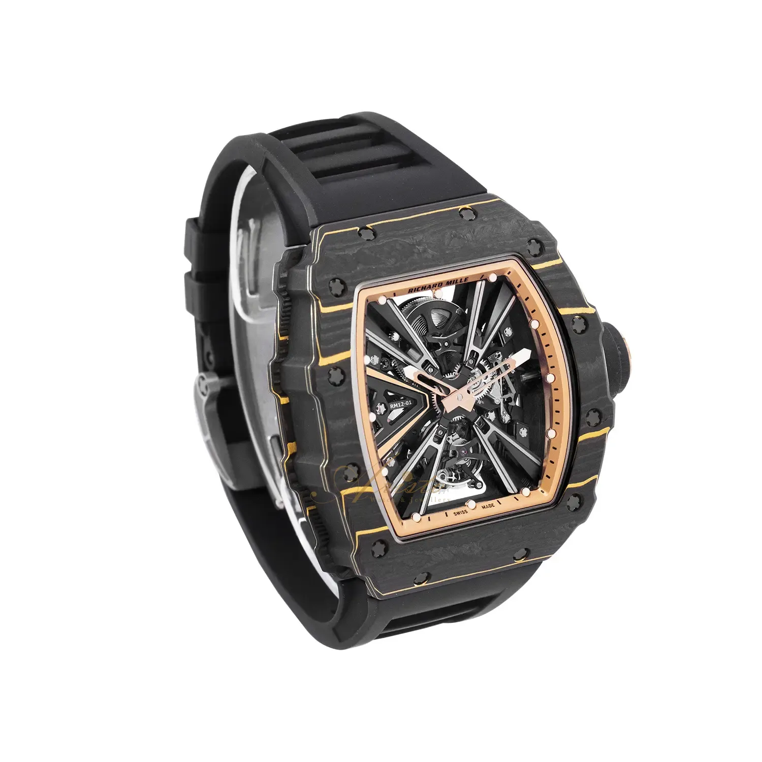 RICHARD MILLE RM12-01 RM12-01 Gold Carbon TPT (Preowned