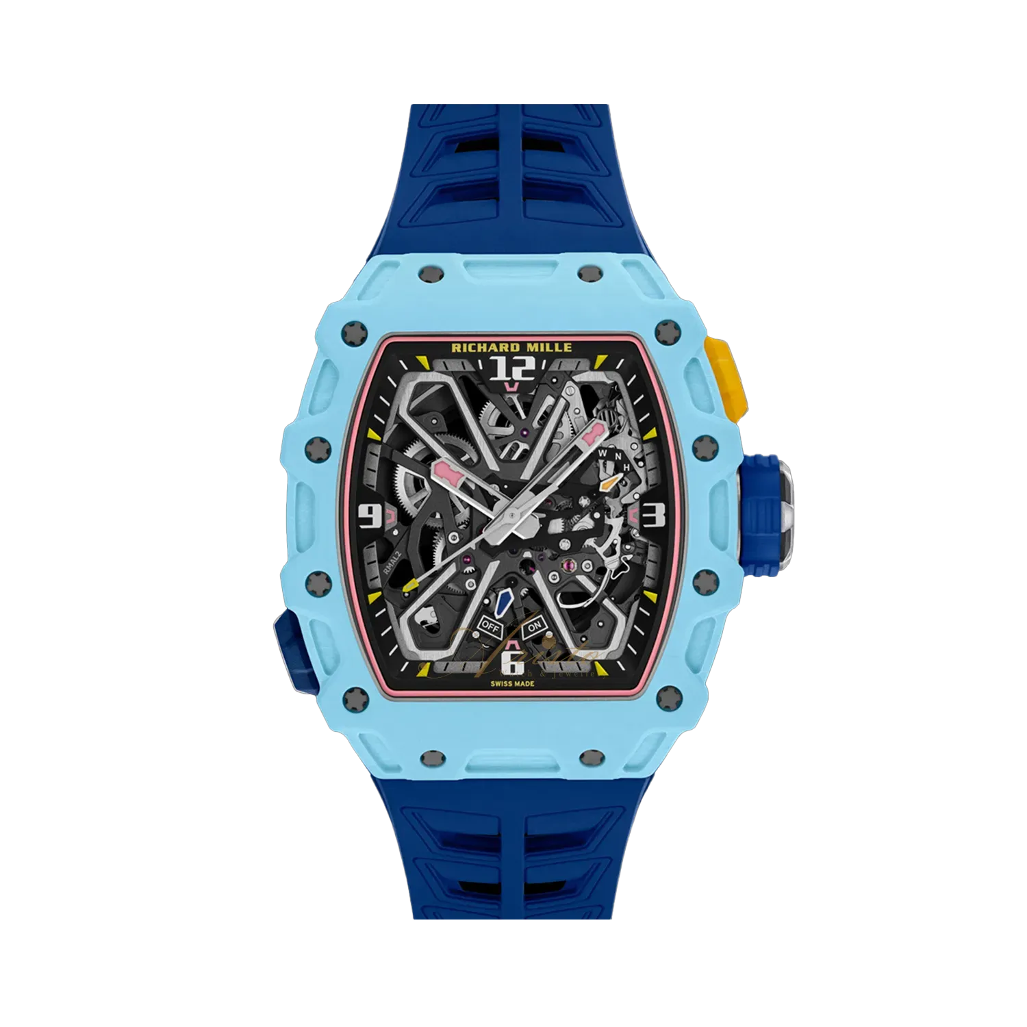 RM35-03 Pastel Blue Quartz TPT