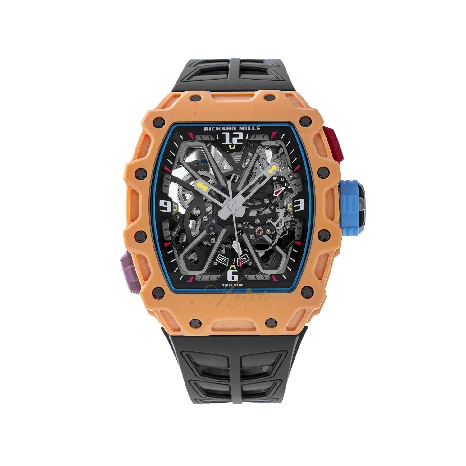 RM35-03 Salmon Quartz TPT