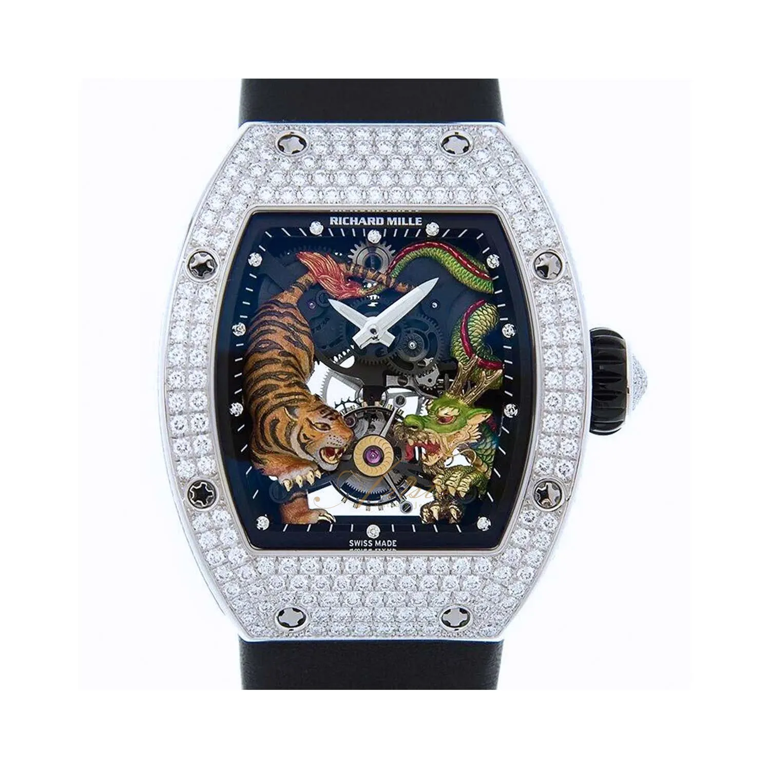 Rm 51 Richard Mille Diamond Price RM51-01 White Gold Diamond