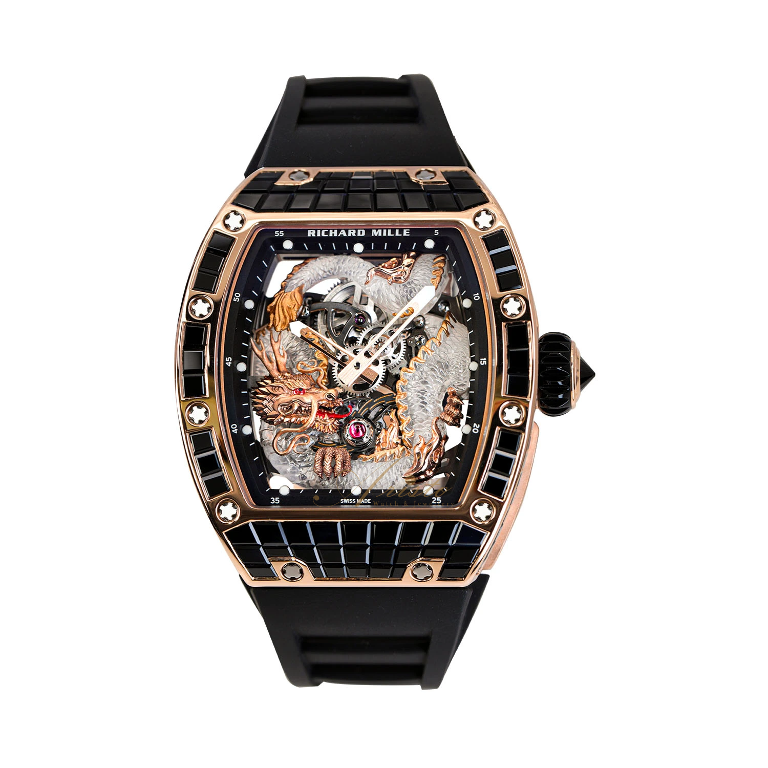RM57-03 RG Black Baguette