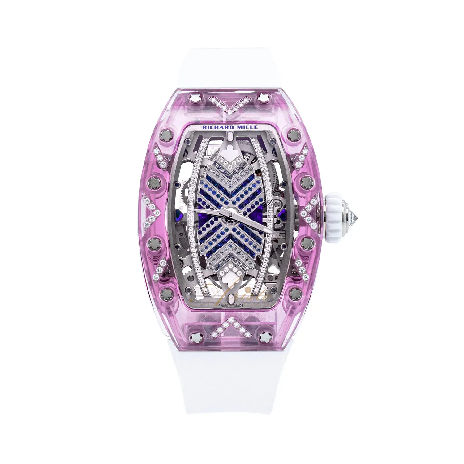 RM07-02 Pink Sapphire Gem Setting