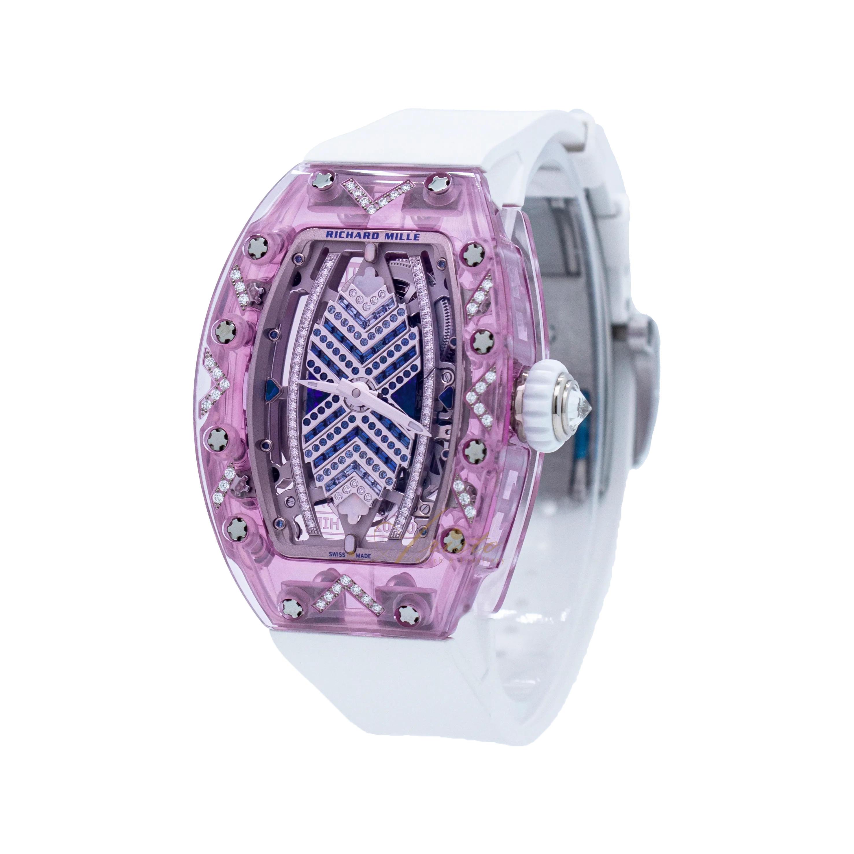 RM07-02 Pink Sapphire Gem Setting image 2