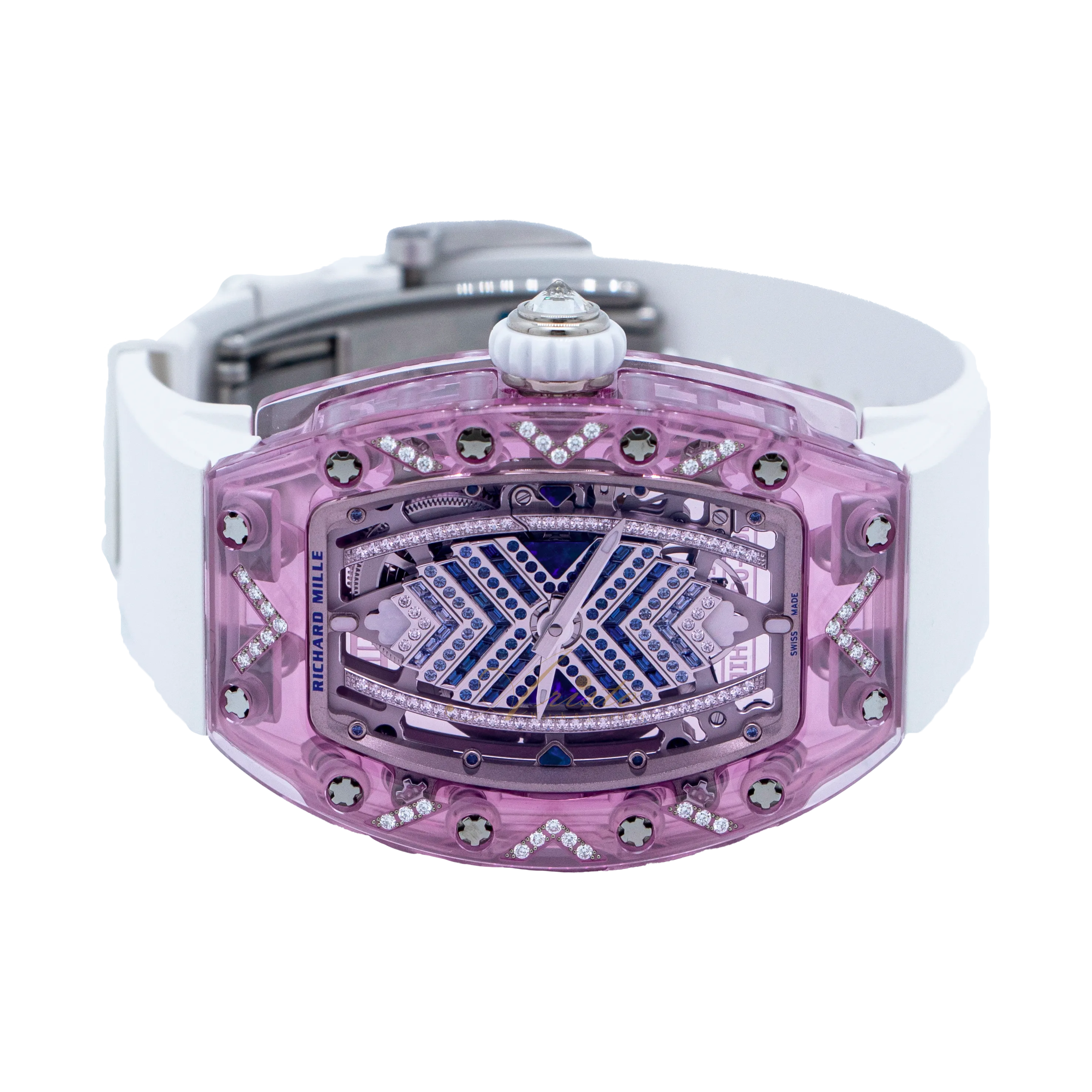 RM07-02 Pink Sapphire Gem Setting image 4