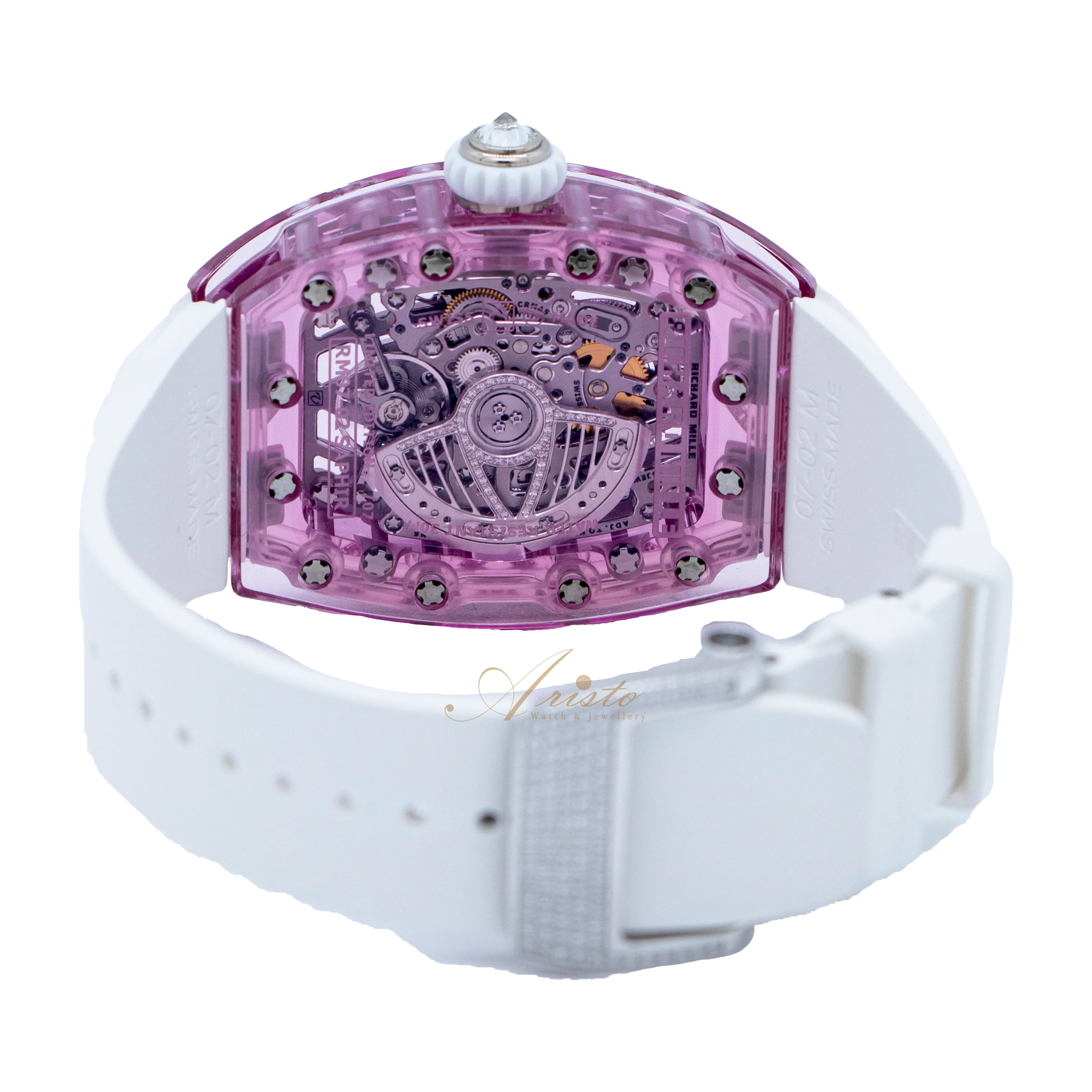 RM07-02 Pink Sapphire Gem Setting image 5