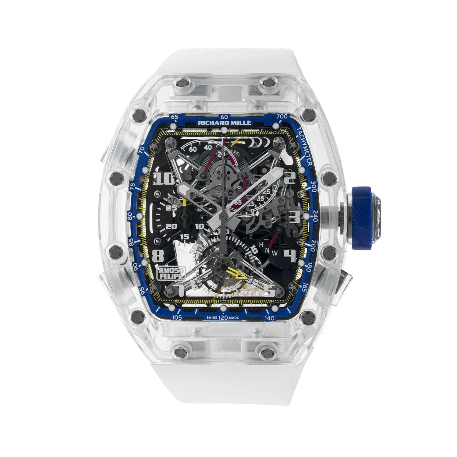 Mille Rm 56 02 Tourbillon Most Expensive Blue Sapphire Richard