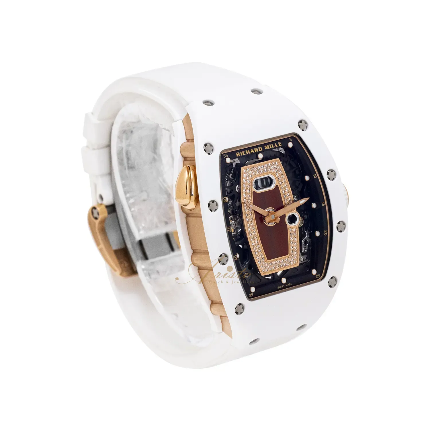 RM037 White Ceramic Jasper image 3