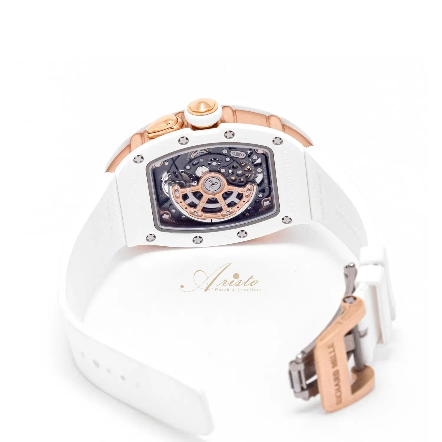 RM037 White Ceramic Jasper image 5
