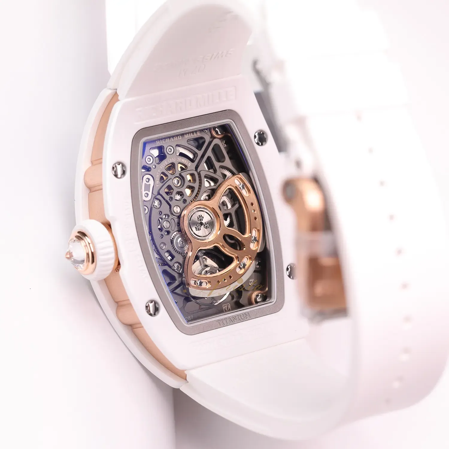 RM07-01 ATZ White Ceramic One Row Jasper image 10
