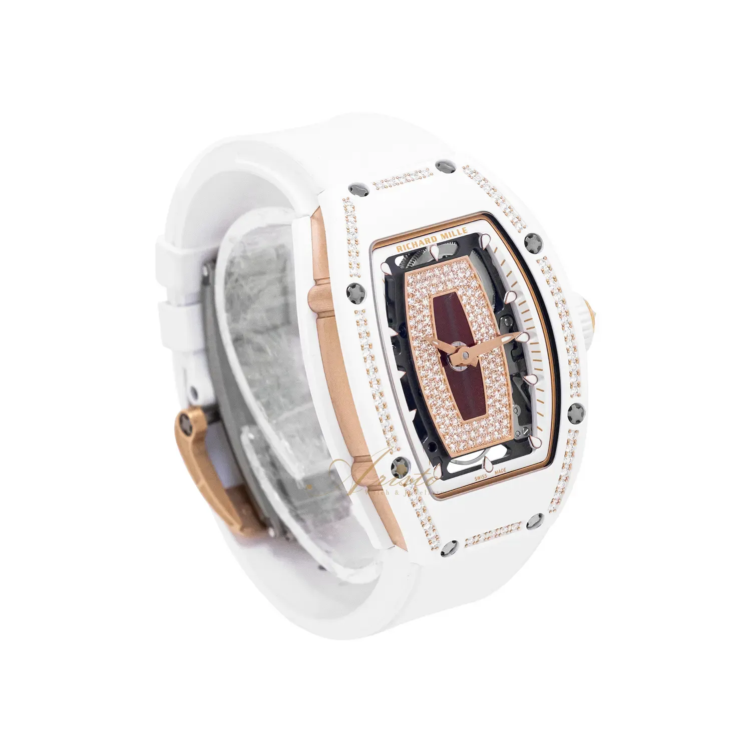 RM07-01 ATZ White Ceramic One Row Jasper image 3