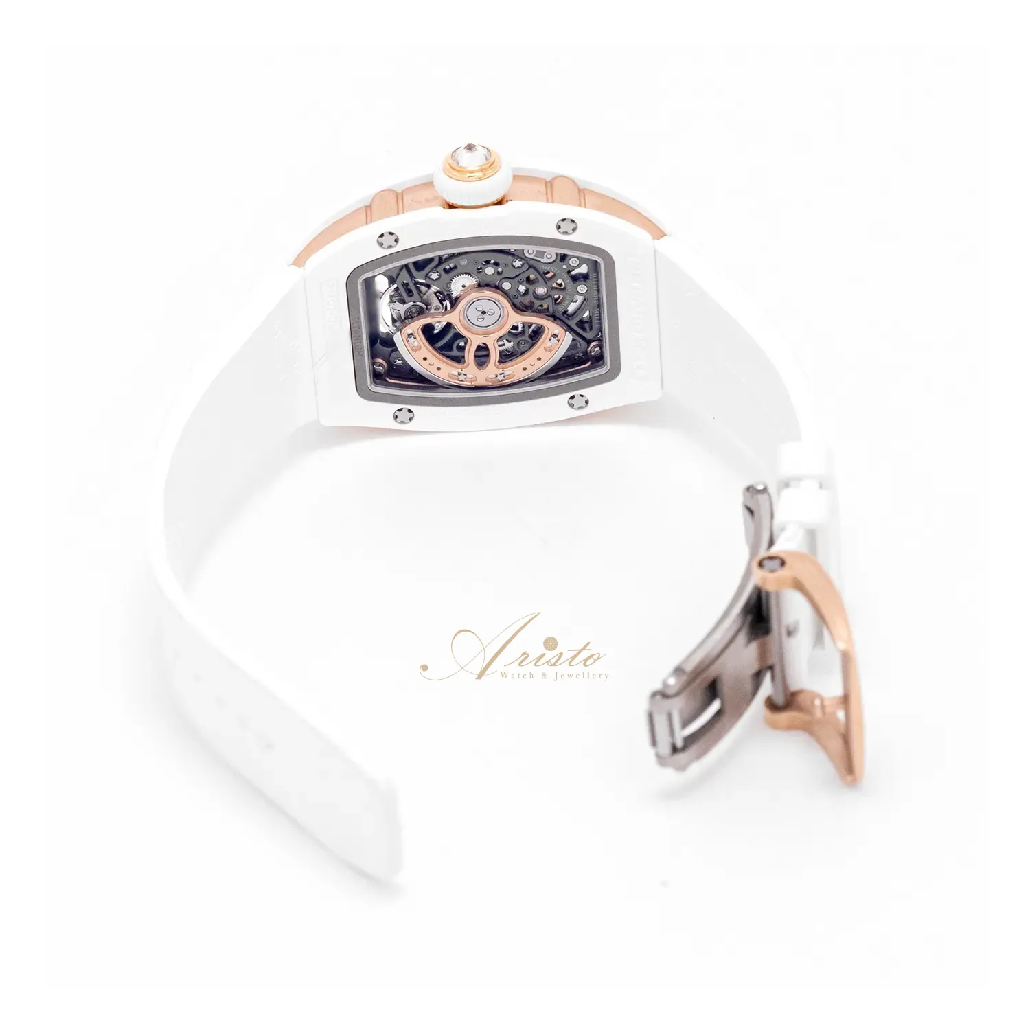 RM07-01 ATZ White Ceramic One Row Jasper image 5