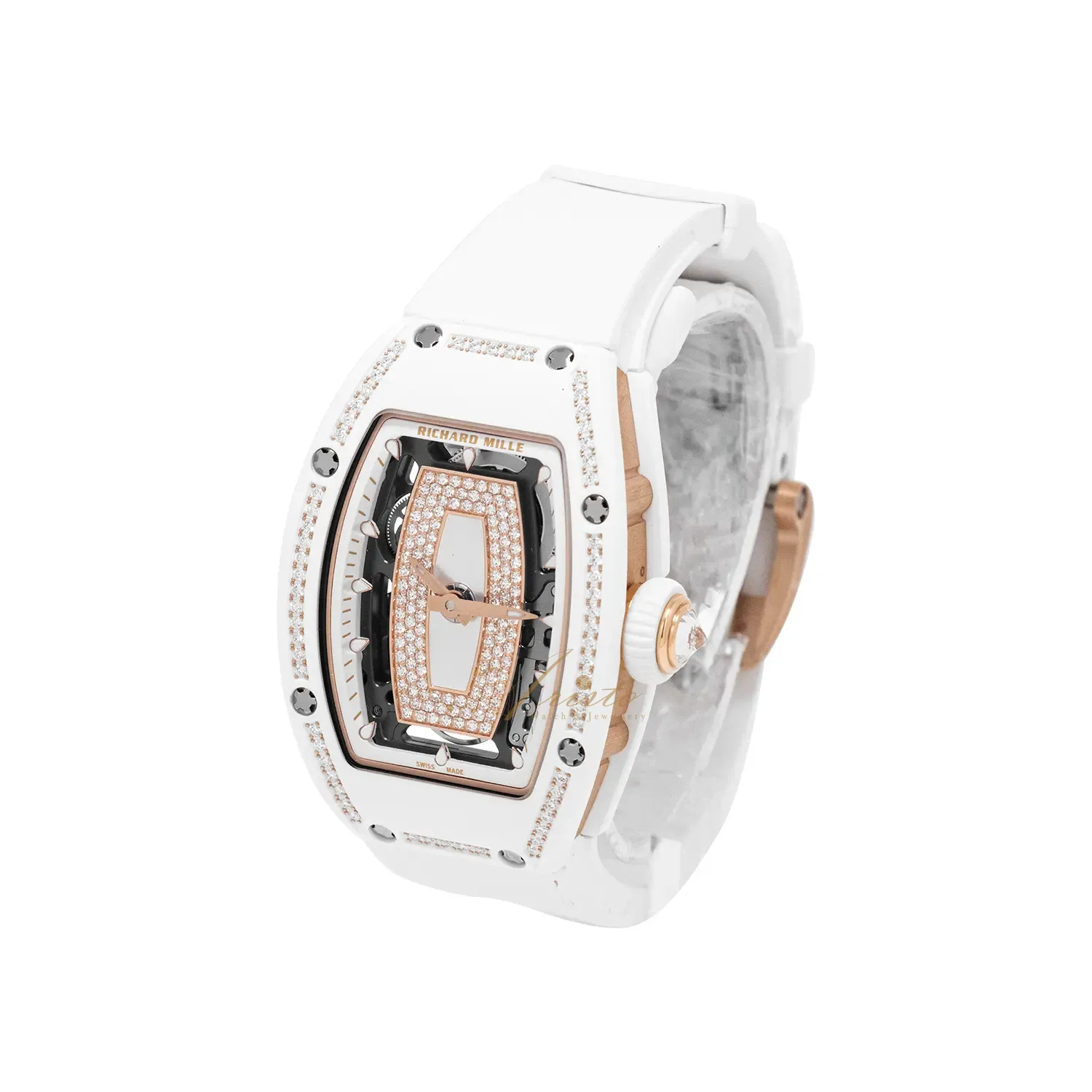 RM07-01 ATZ White Ceramic One Row Pearl image 2