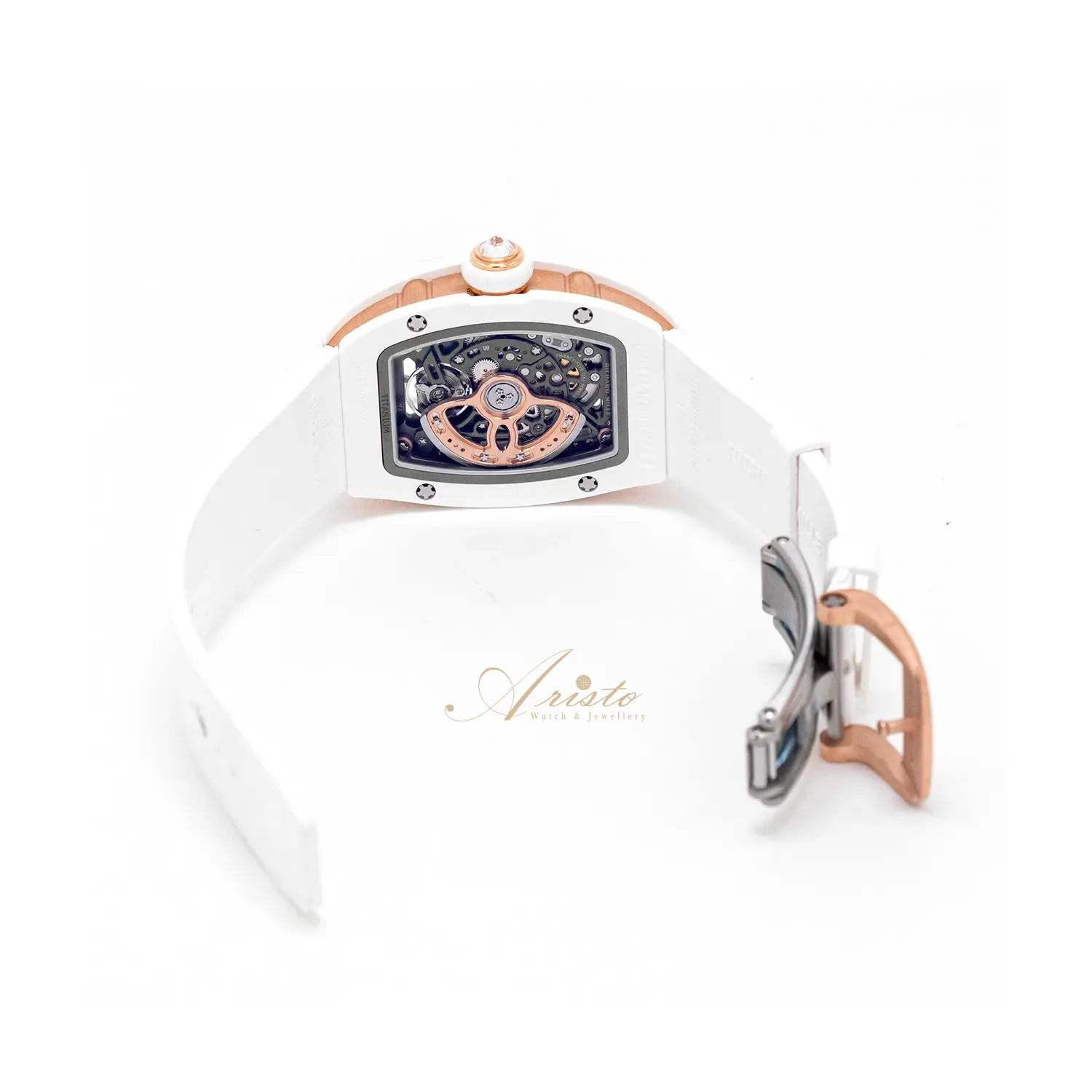 RM07-01 ATZ White Ceramic One Row Pearl image 5