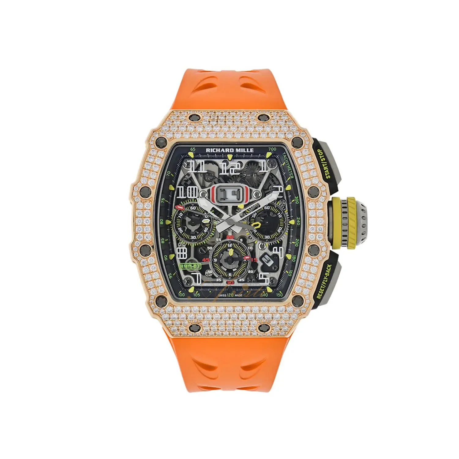 Automatic Flyback Chronograph Mille Rm11 Bought A Richard Mille RICHARD  MILLE RM11-03 Black Carbon TPT (
