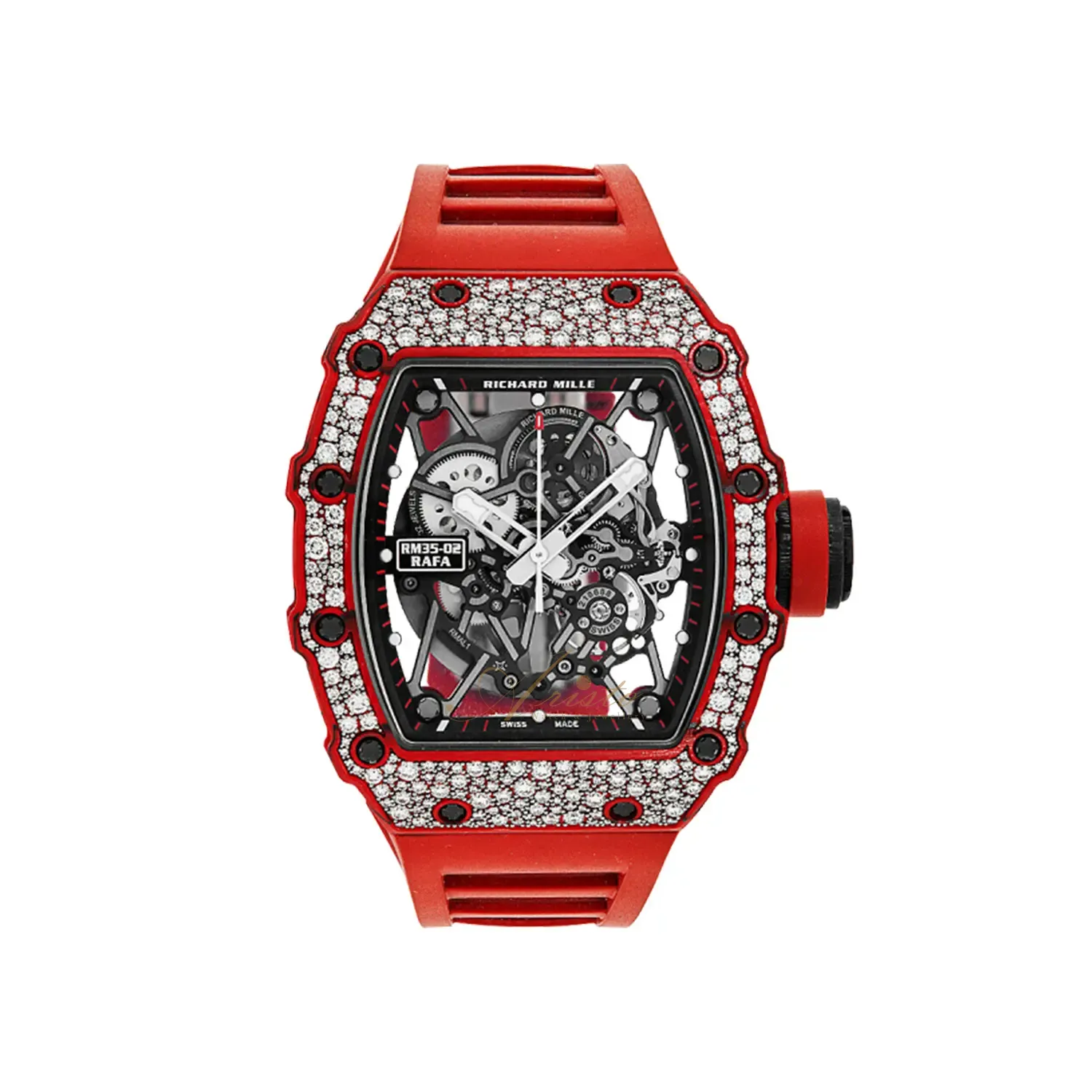 RM35-02 Red Carbon TPT Snow Setting